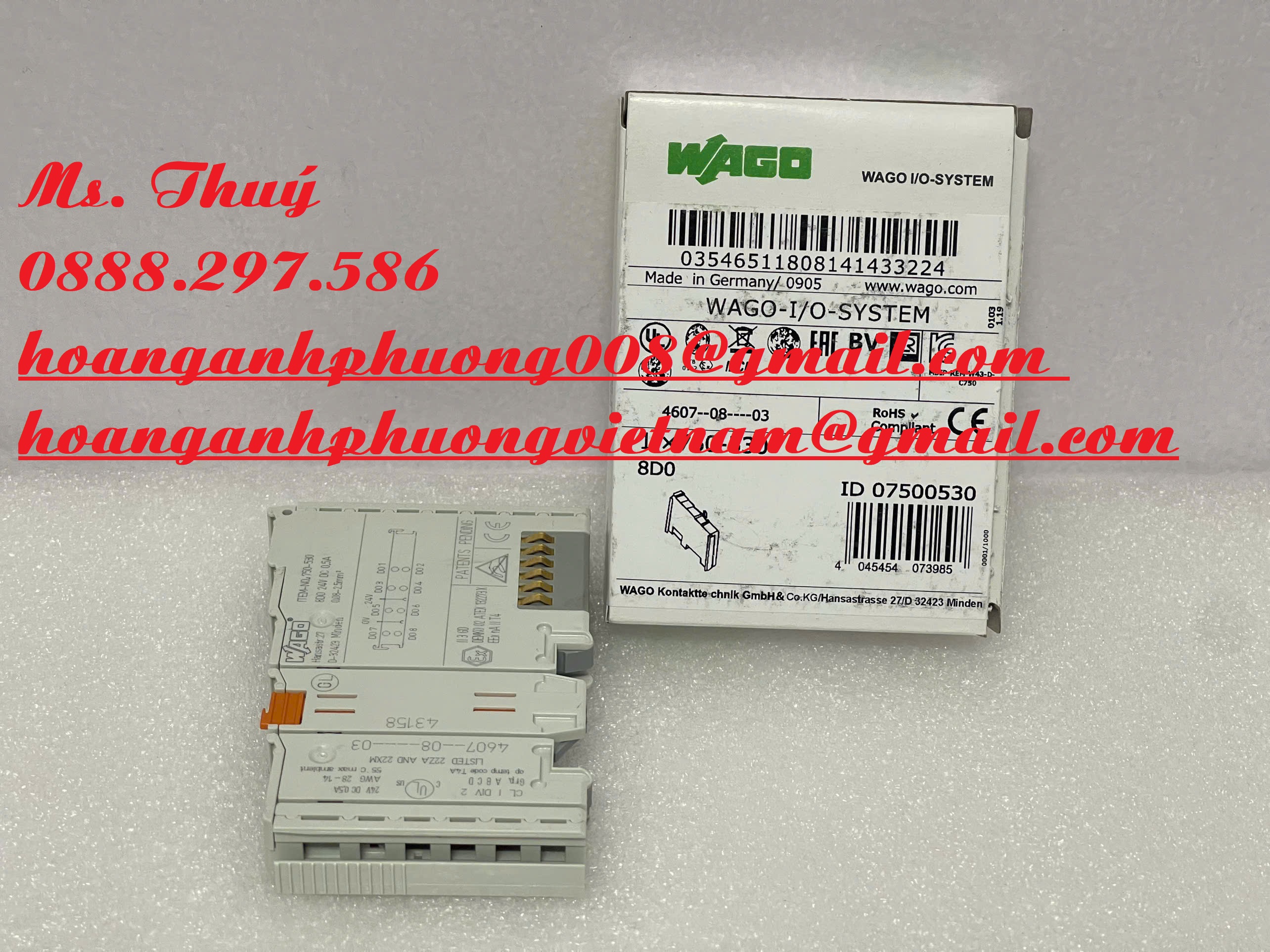 Wago chính hãng - Mô đun 750-530 - Nhà phân phối tại VN